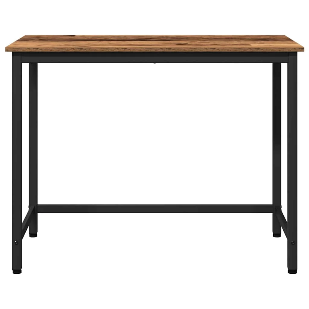 Table 80 x 50 x 76,5 cm bois ancien bois d'ingénierie – vue de dessus