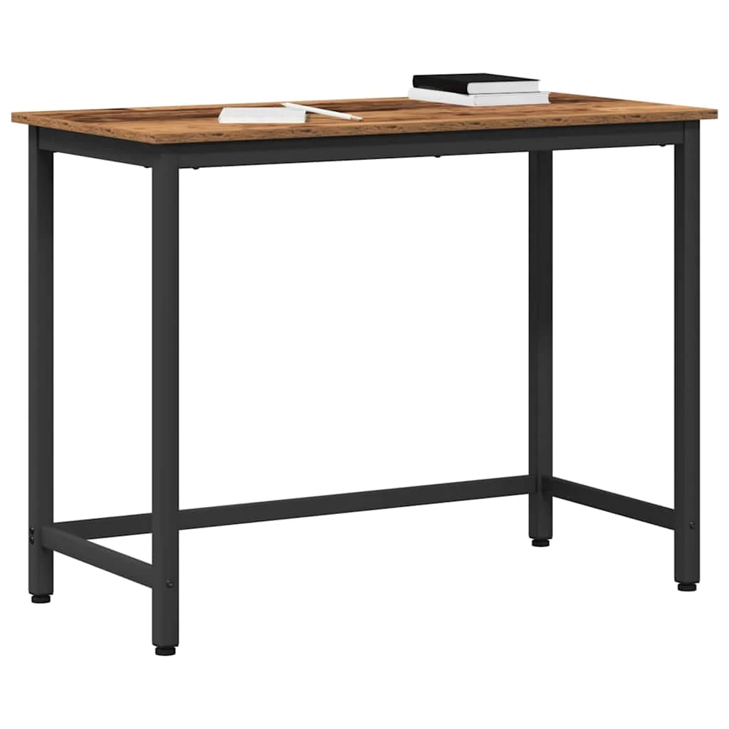 Table 80 x 50 x 76,5 cm bois ancien bois d'ingénierie – vue de détail