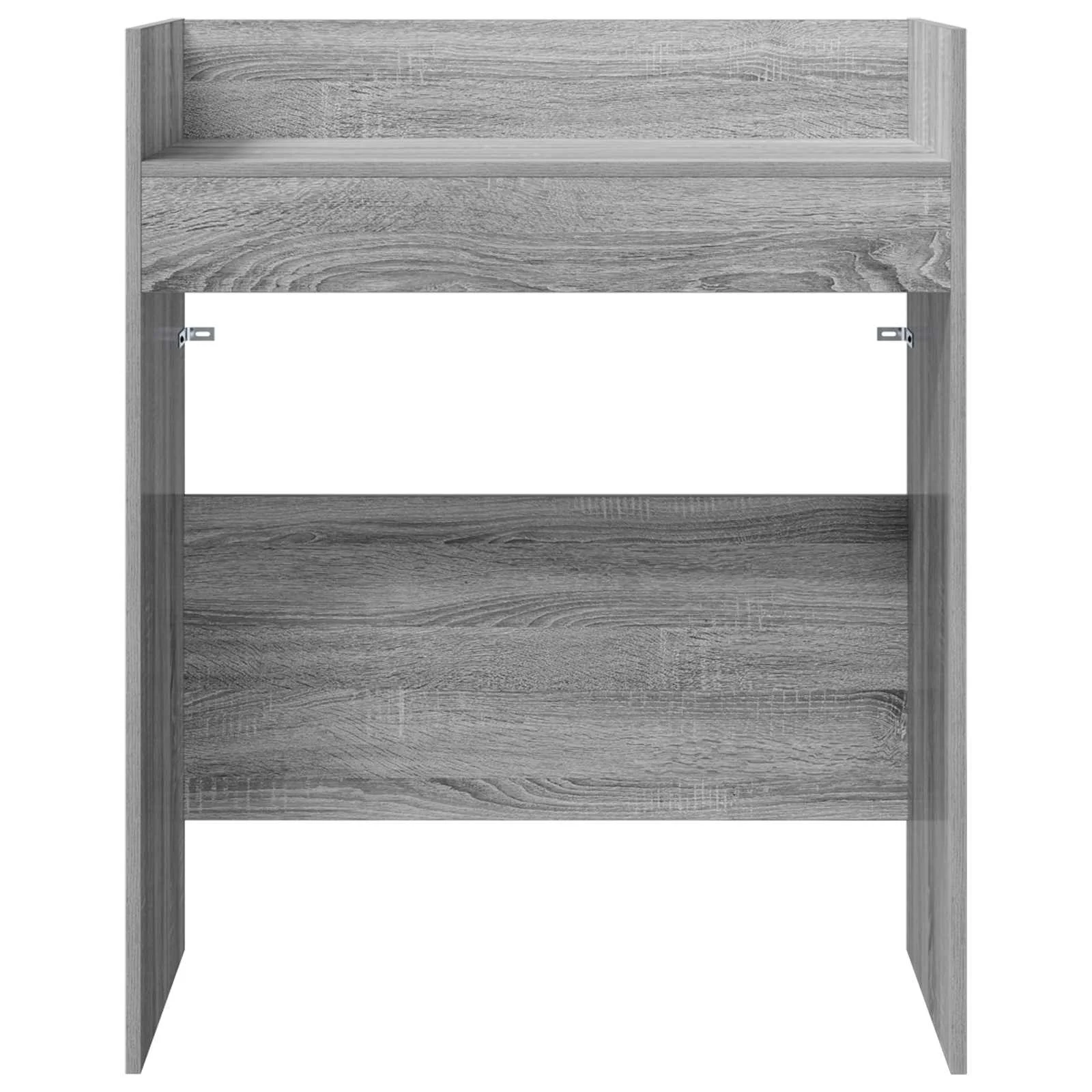 Table de DJ 102 x 45 x 102 cm sonoma gris bois d'ingénierie – vue en situation