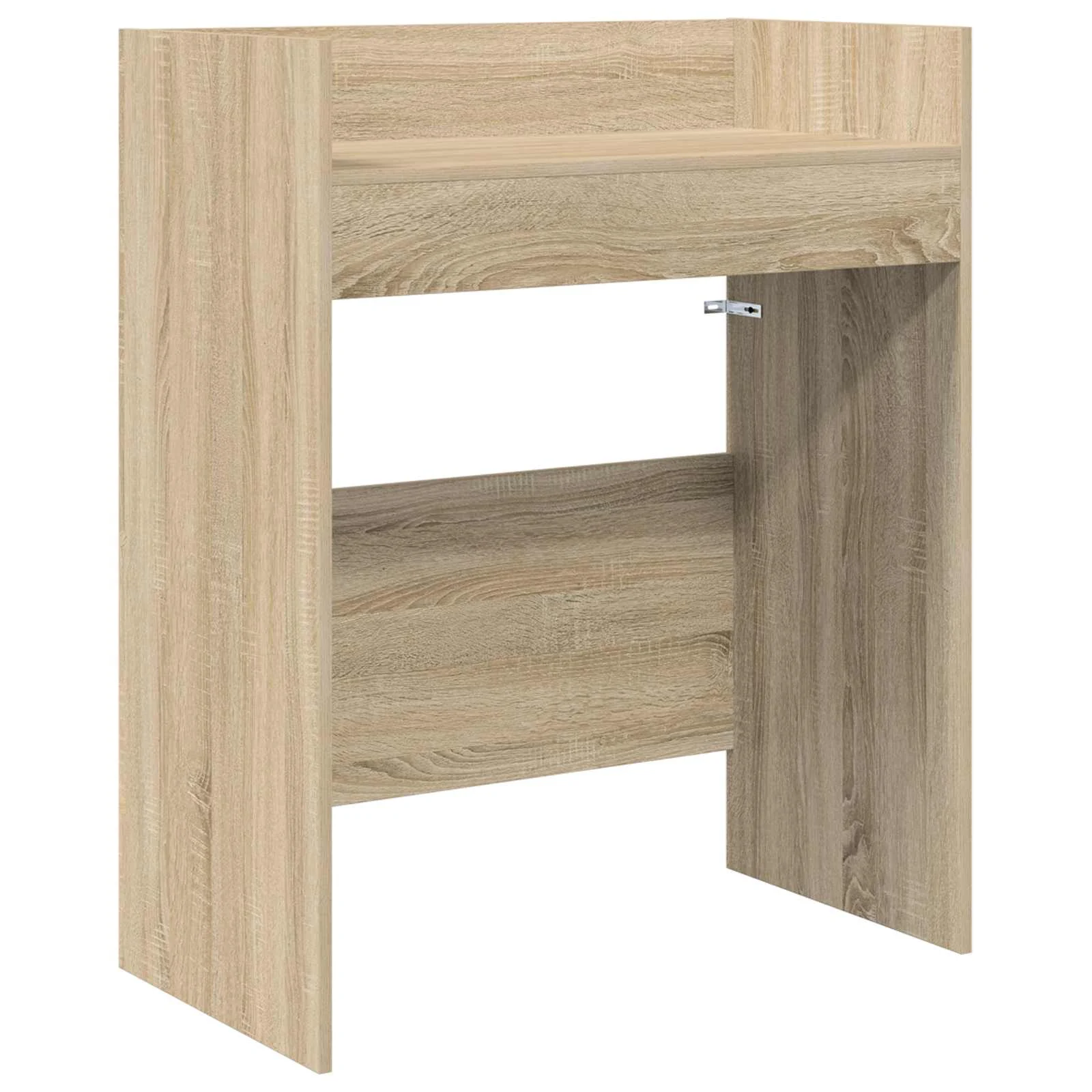 Table de DJ 62 x 45 x 102 cm chêne sonoma bois d'ingénierie – vue de côté