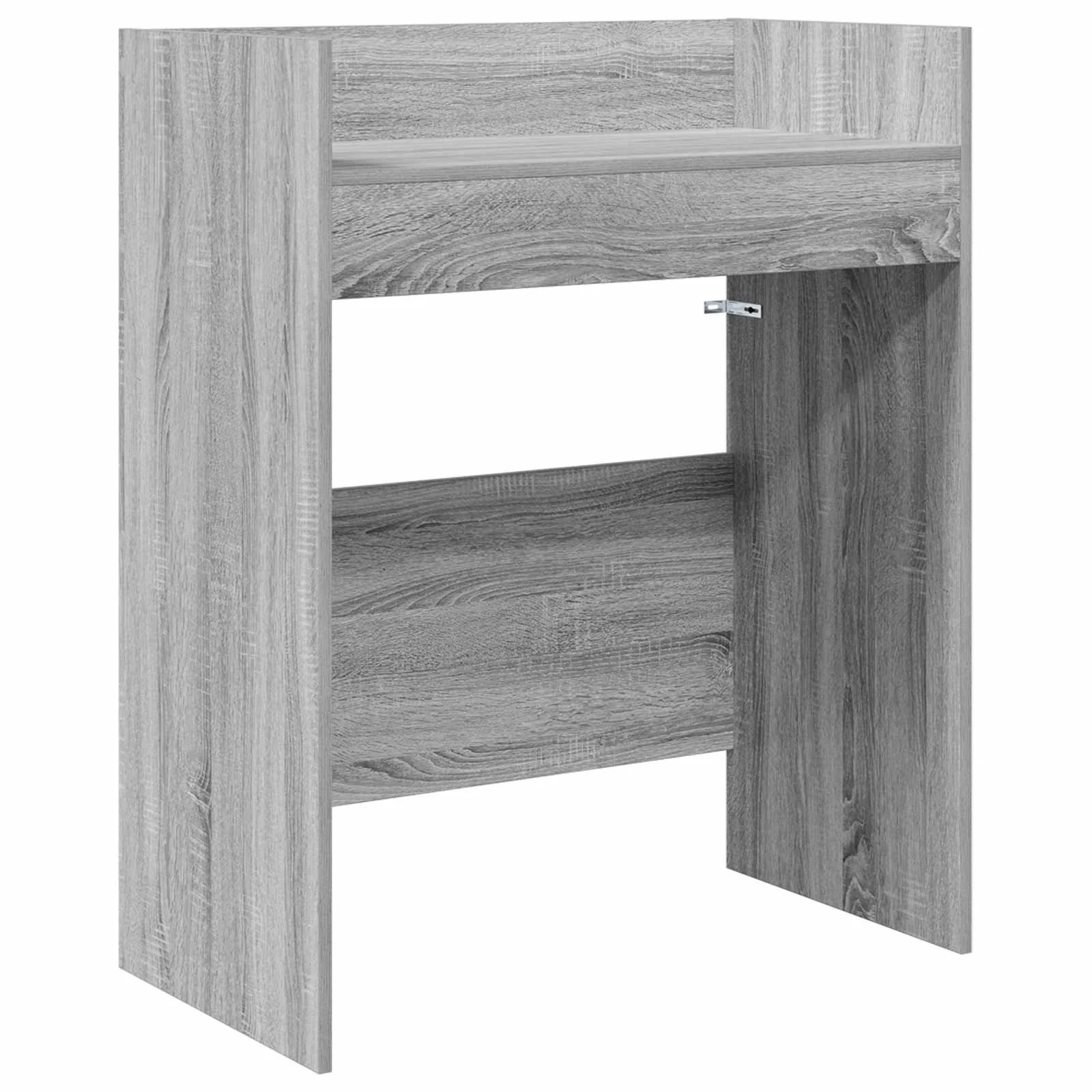 Table de DJ 62 x 45 x 102 cm sonoma gris bois d'ingénierie – vue de côté
